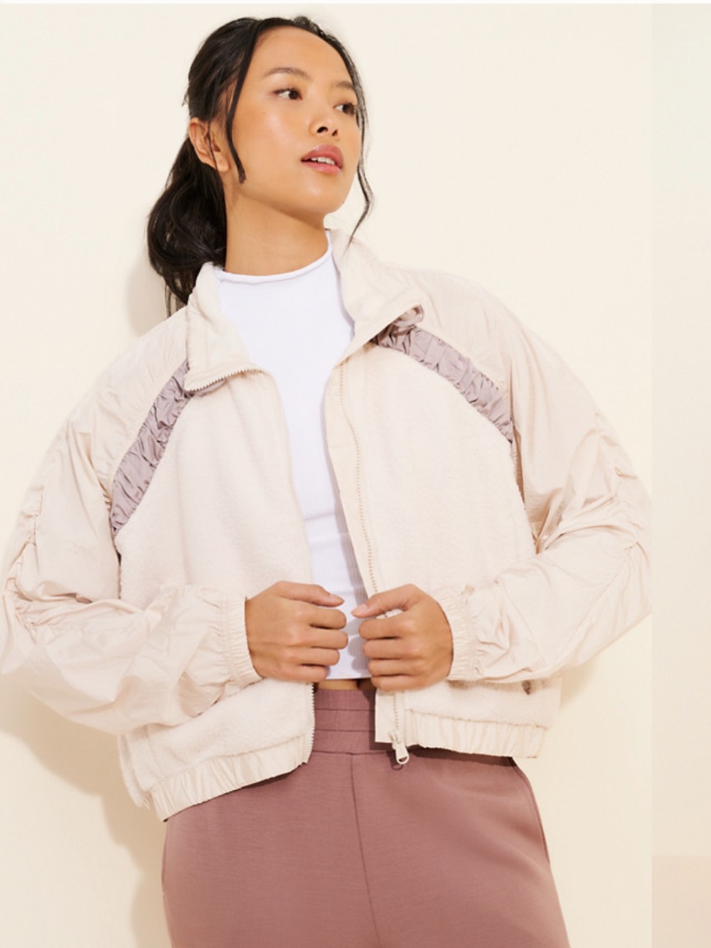 Free people movement zip up
